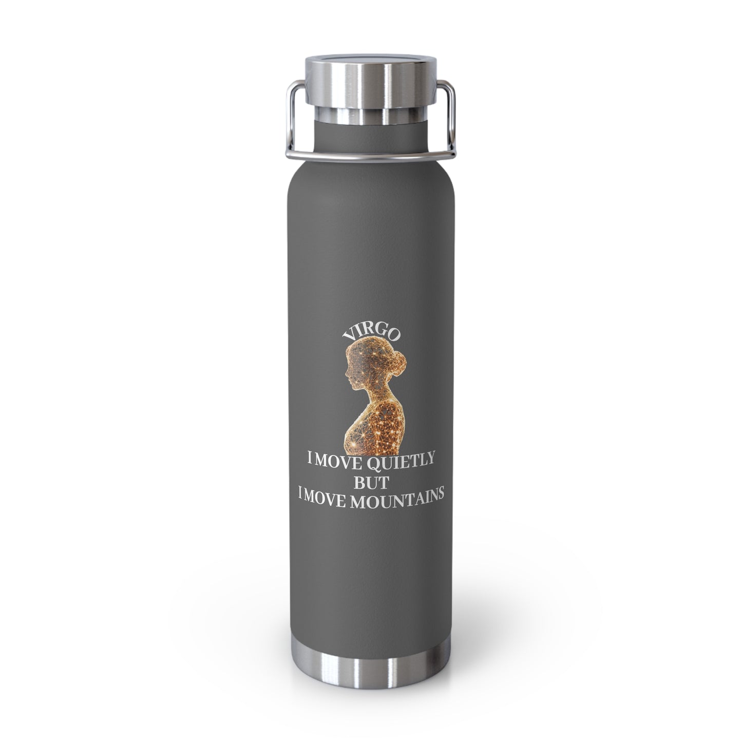 ✨🔮 Enchanted Virgo Copper Insulated Bottle – 22oz of Temperature Magic! 🔮✨