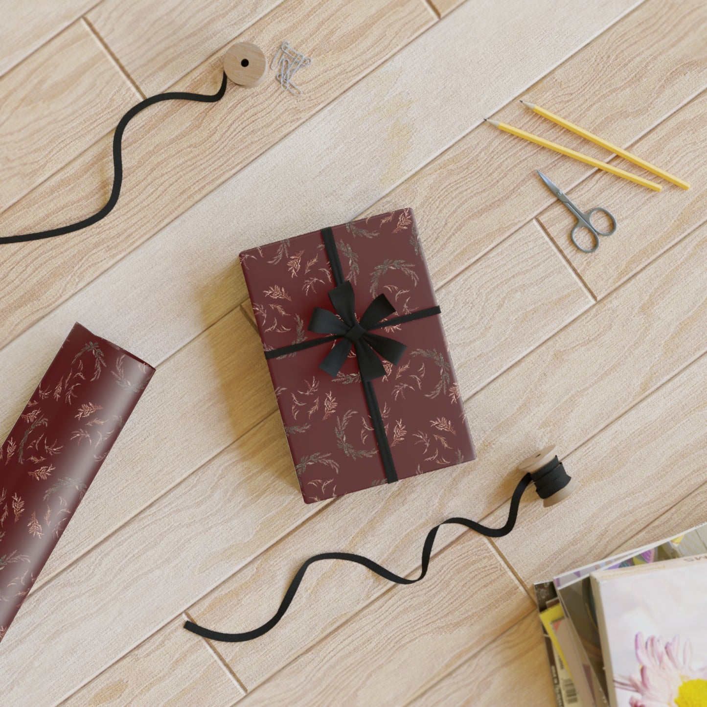 🎄✨ Enchanted Christmas Wrapping Paper – Holiday Magic in Every Fold 🎁❄️🌟