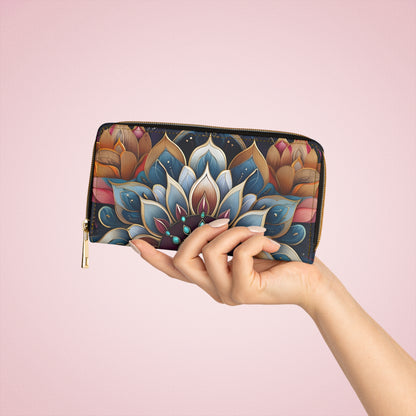 💎✨ Mystical Magic: The Enchanted Zippered Wallet of Elegance & Wonder 🔮💖🌙