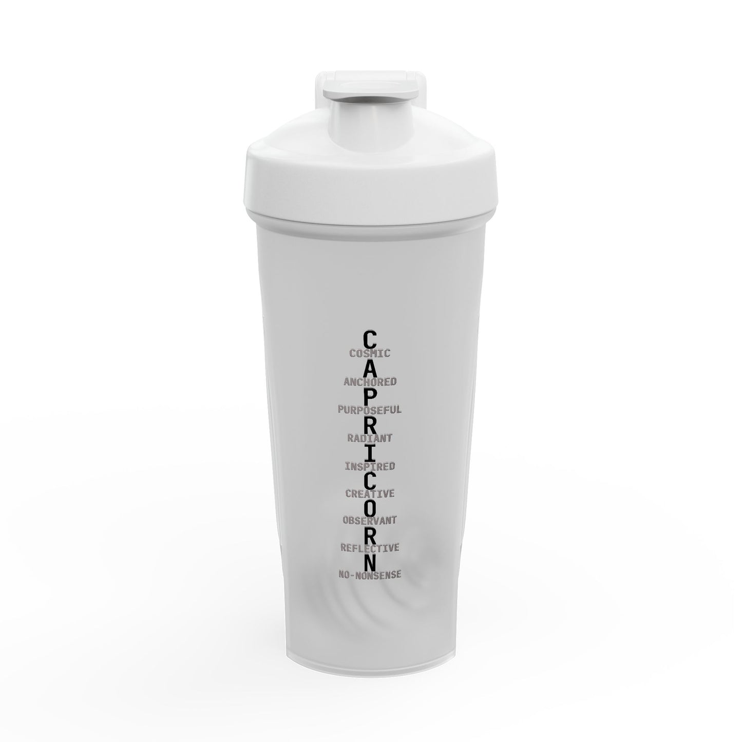The Enchanted Zodiac™ Capricorn Protein Shaker – 24oz One-of-One Cosmic Edition ♑