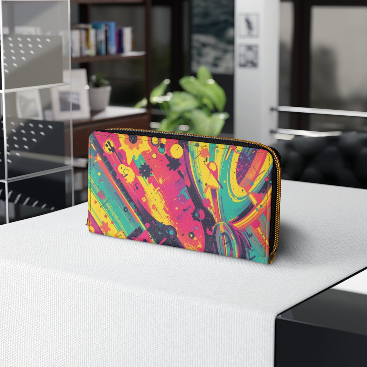 💎✨ Mystical Magic: The Enchanted Zippered Wallet of Elegance & Wonder 🔮💖🌙