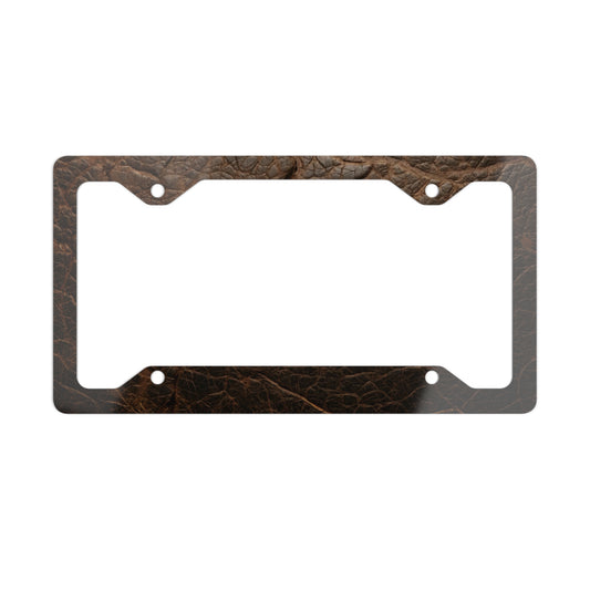 ✨🚗 The Enchanted Drive: Glossed Glory License Plate Frame – Luxury Custom Metal Accent 💎🌙