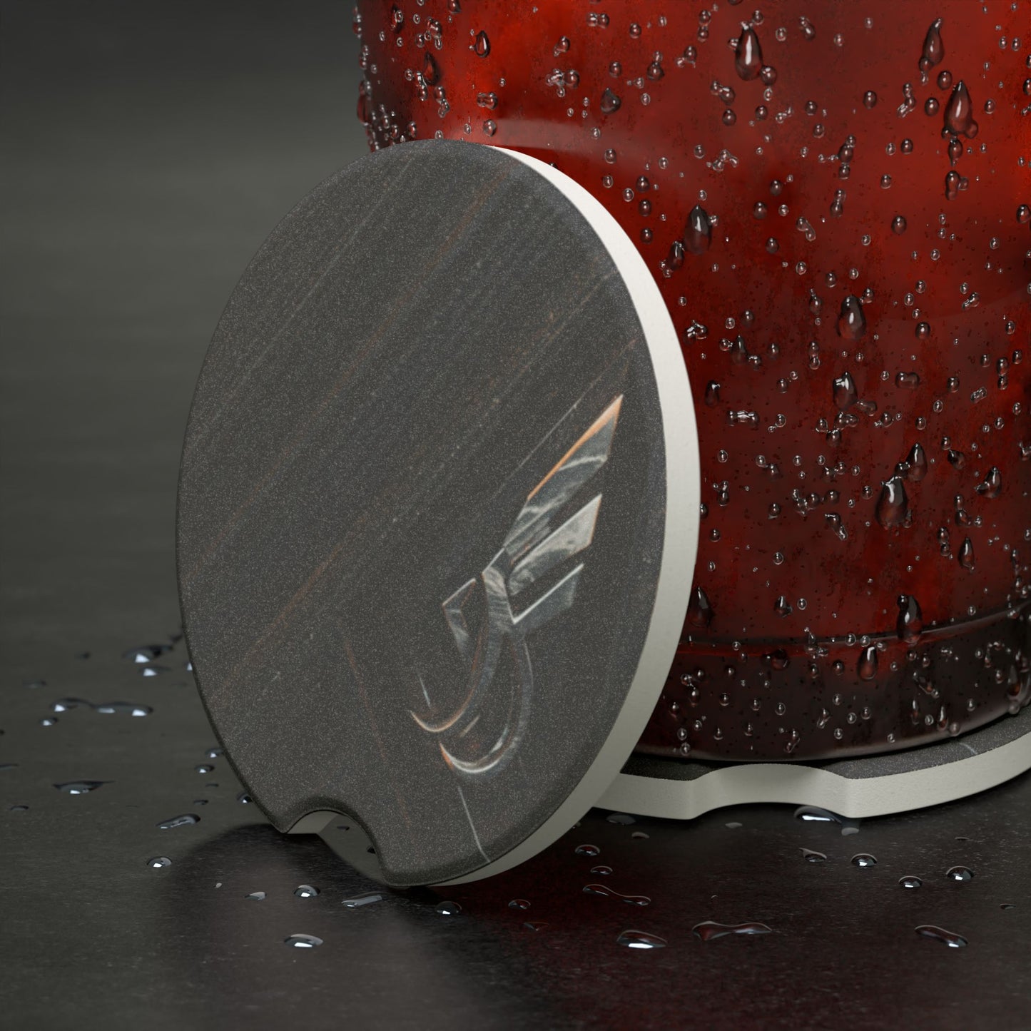 ✨🚗 The Enchanted Drive: Spellstone Sip Coasters – 2-Piece Luxury Car Set 💎🌙