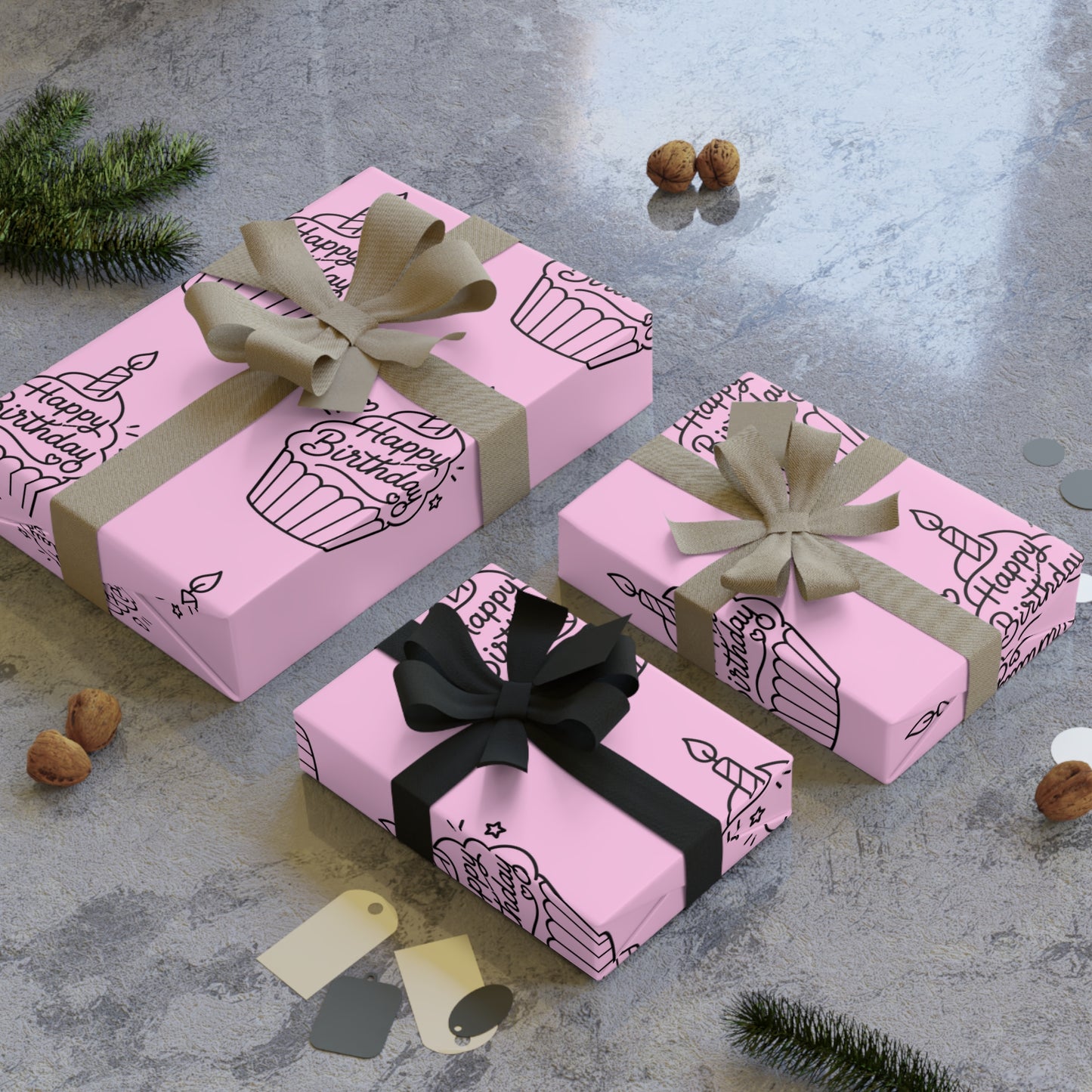 🤍 Birthday Wrapping Paper | The Enchanted Wrap™ Collection 🤍