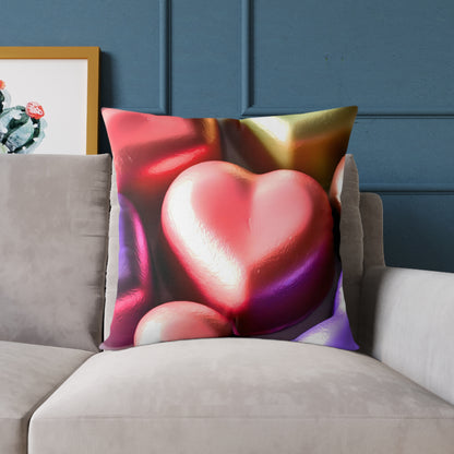 Love in Bloom: Enchanted Decorative Pillow for a Cozy Touch