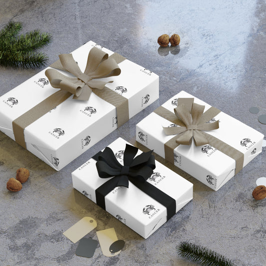 ♋ Enchanted Cancer Wrapping Paper – A Moonlit Birthday Dream in Every Fold 🌙✨