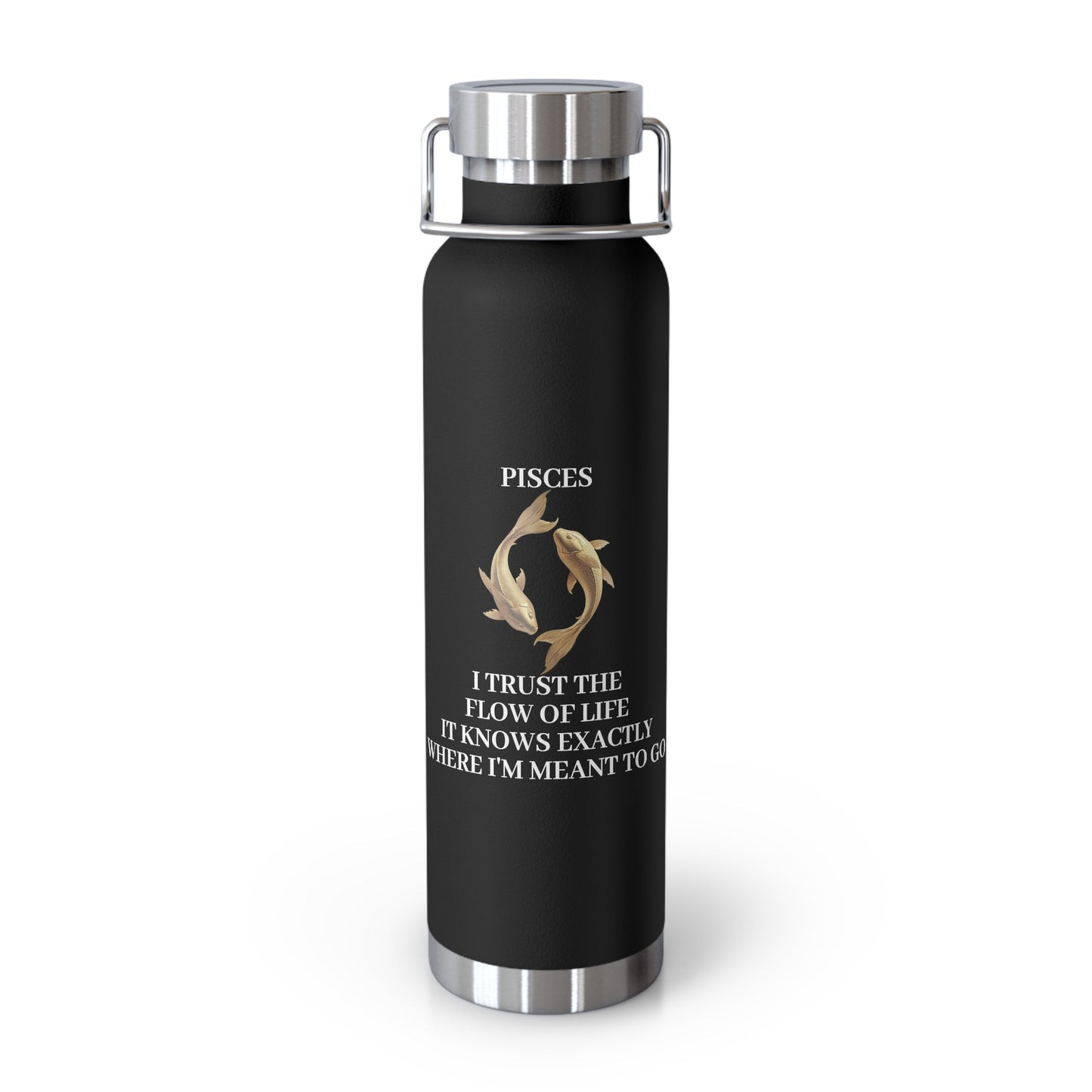 ♓ Pisces Statement Bottle | The Enchanted Vessel™ Collection