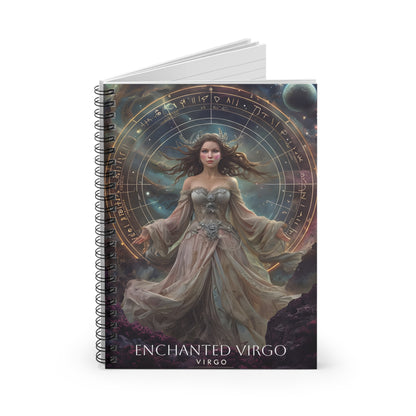 🌿✨ Enchanted Virgo Zodiac Journal – A Perfectly Crafted Notebook for Thoughtful Souls & Detail Lovers ♍📖