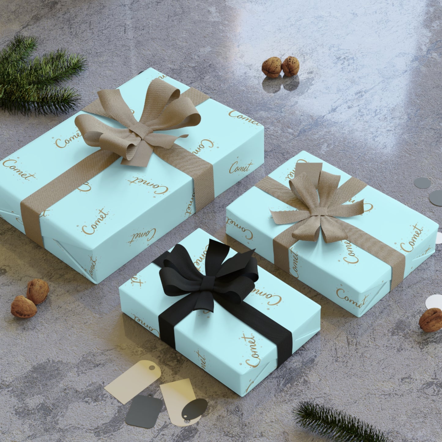 🎄✨ Enchanted Christmas Wrapping Paper – Holiday Magic in Every Fold 🎁❄️🌟