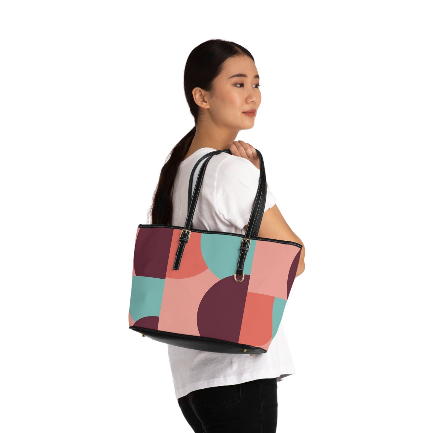 👜✨ The Razzle-Dazzle Double Vision™ PU Leather Shoulder Bag ✨👜🌈
