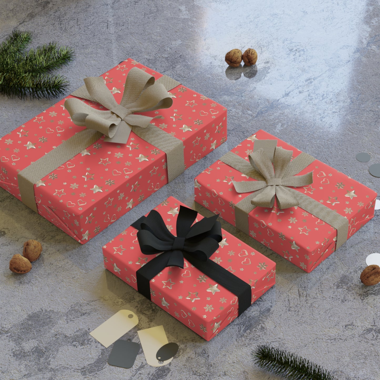 🎄✨ Enchanted Christmas Wrapping Paper – Holiday Magic in Every Fold 🎁❄️🌟