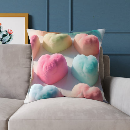 Love in Bloom: Enchanted Decorative Pillow for a Cozy Touch