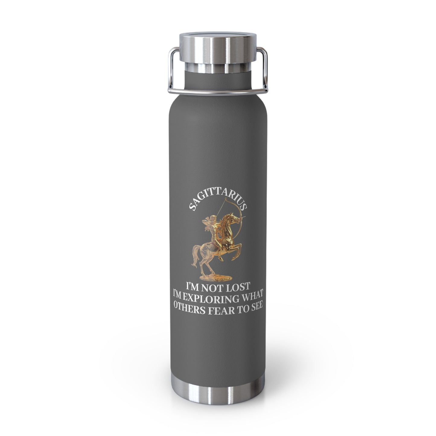 ✨🔮 Enchanted Sagittarius Copper Insulated Bottle – 22oz of Temperature Magic! 🔮✨