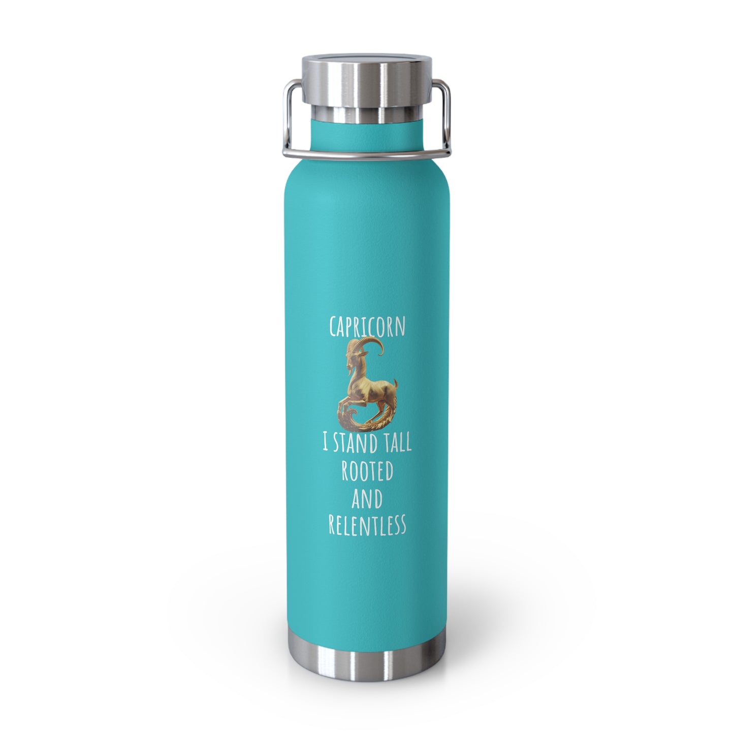 ✨🔮 Enchanted Capricorn Copper Insulated Bottle – 22oz of Temperature Magic! 🔮✨