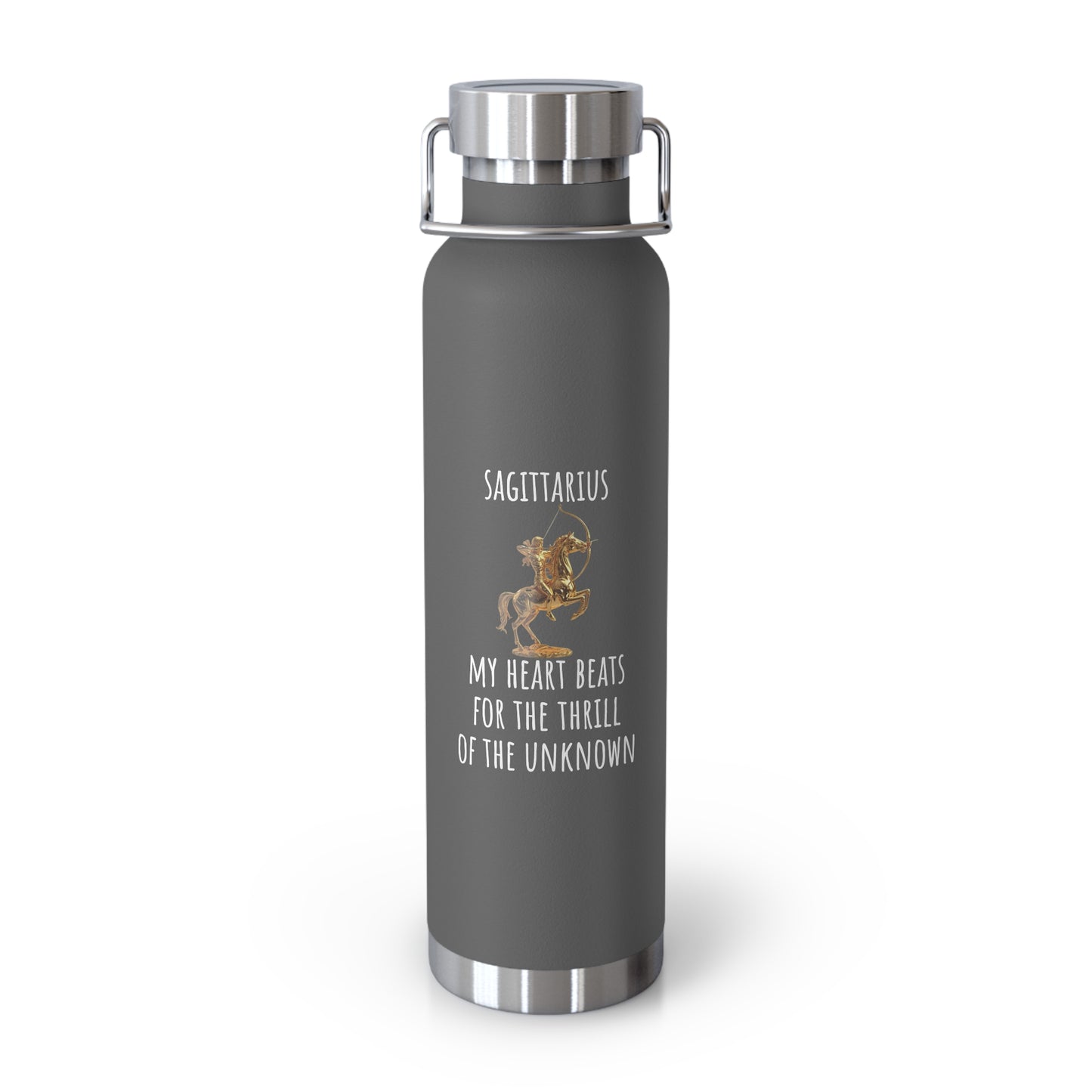 ✨🔮 Enchanted Sagittarius Copper Insulated Bottle – 22oz of Temperature Magic! 🔮✨