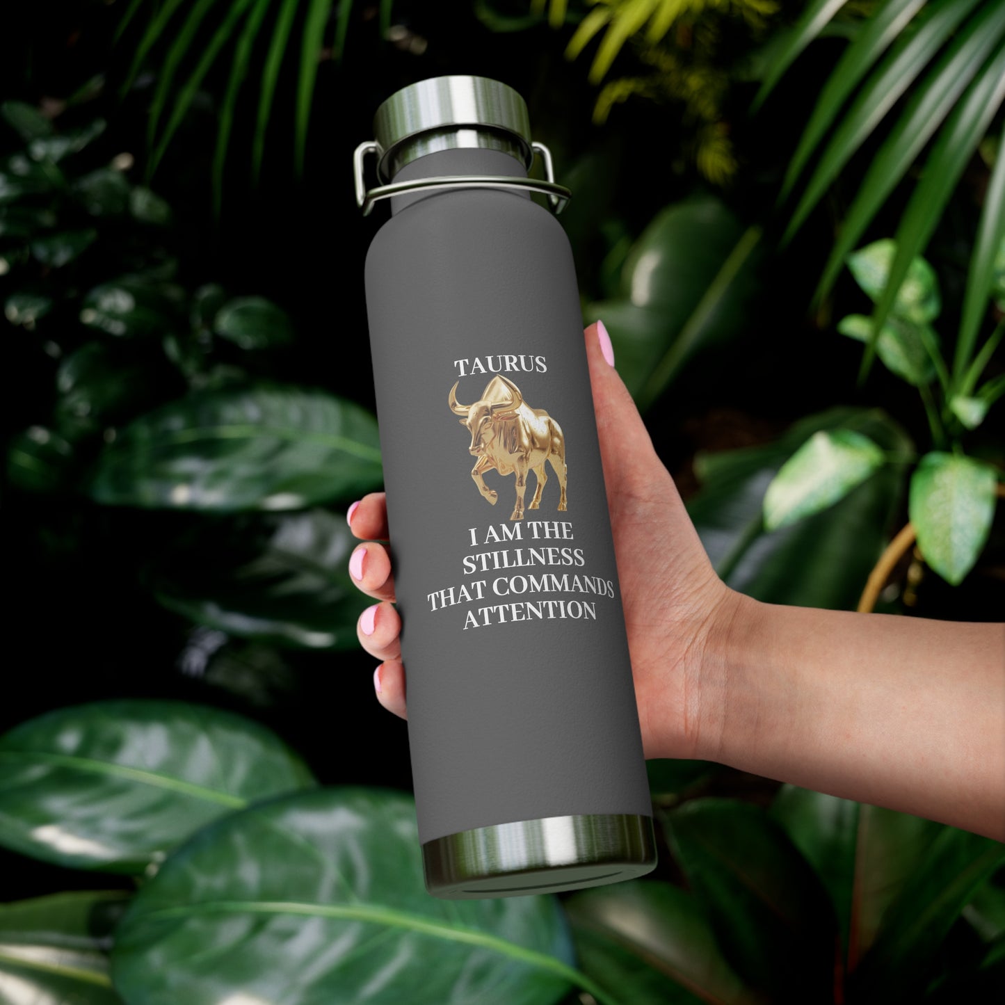 ✨🔮 Enchanted Taurus Copper Insulated Bottle – 22oz of Temperature Magic! 🔮✨