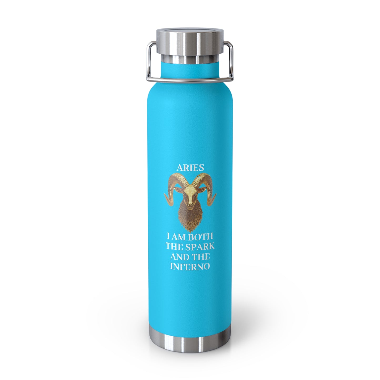 ✨🔮 Enchanted Aries Copper Insulated Bottle – 22oz of Temperature Magic! 🔮✨