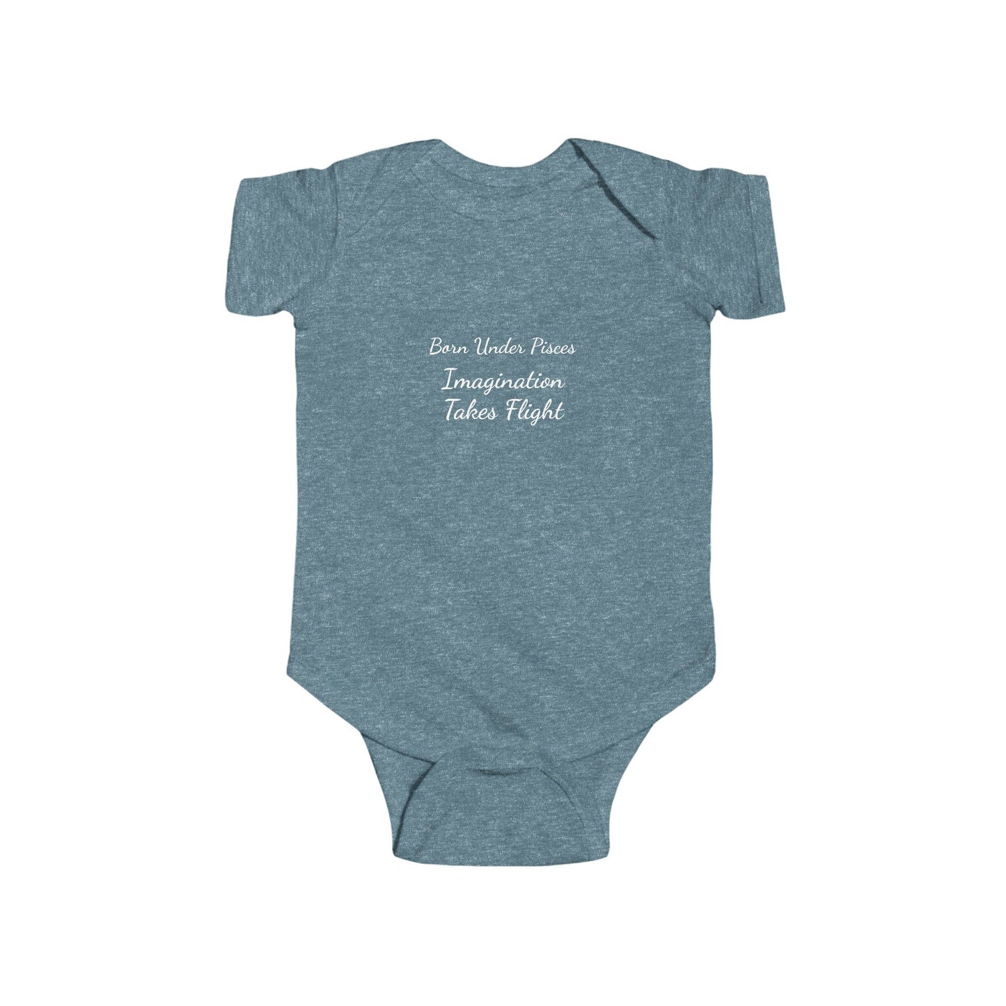 💫 The Born Under™ Collection – Pisces Edition 💫 Imagination Takes Flight Infant Onesie