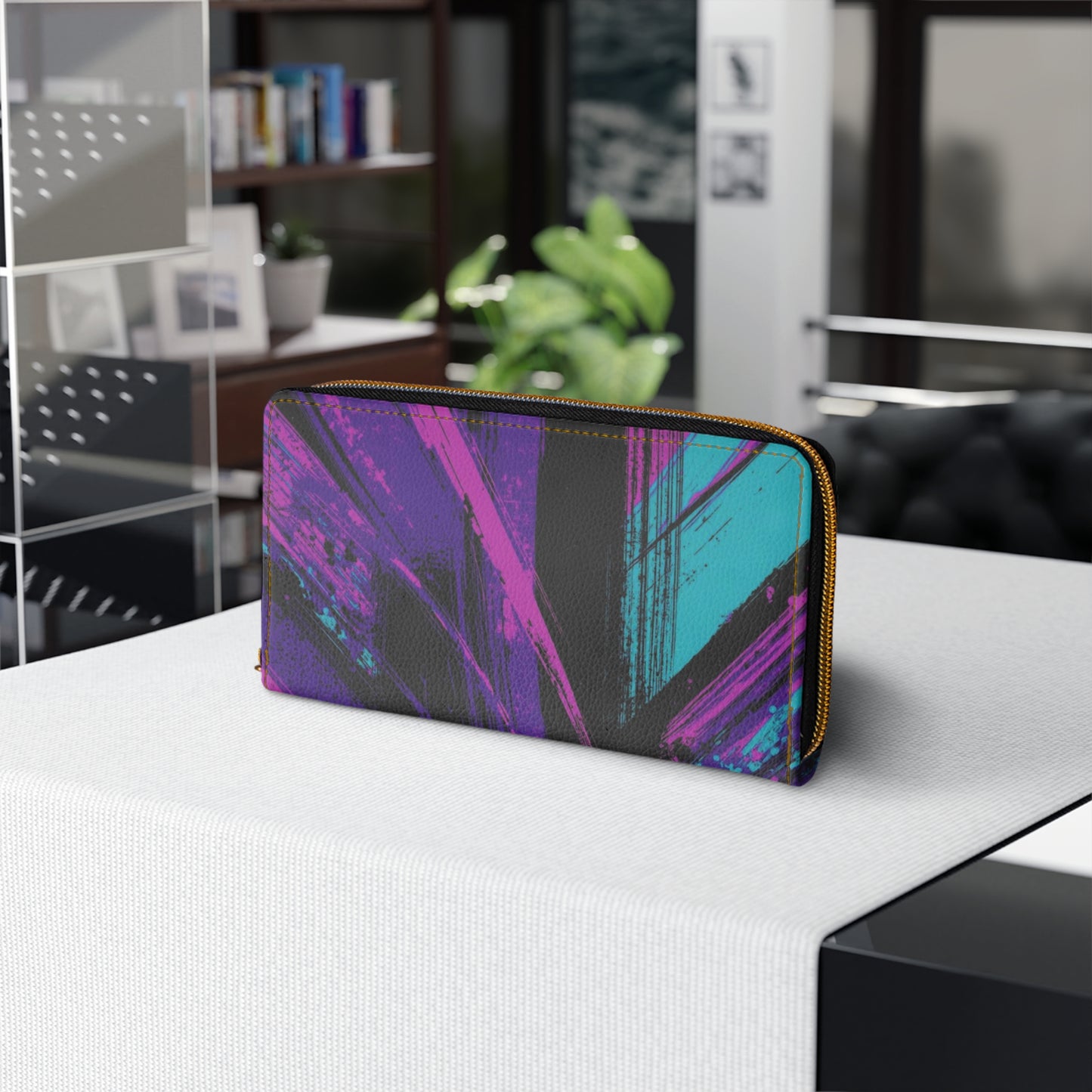 💎✨ Mystical Magic: The Enchanted Zippered Wallet of Elegance & Wonder 🔮💖🌙