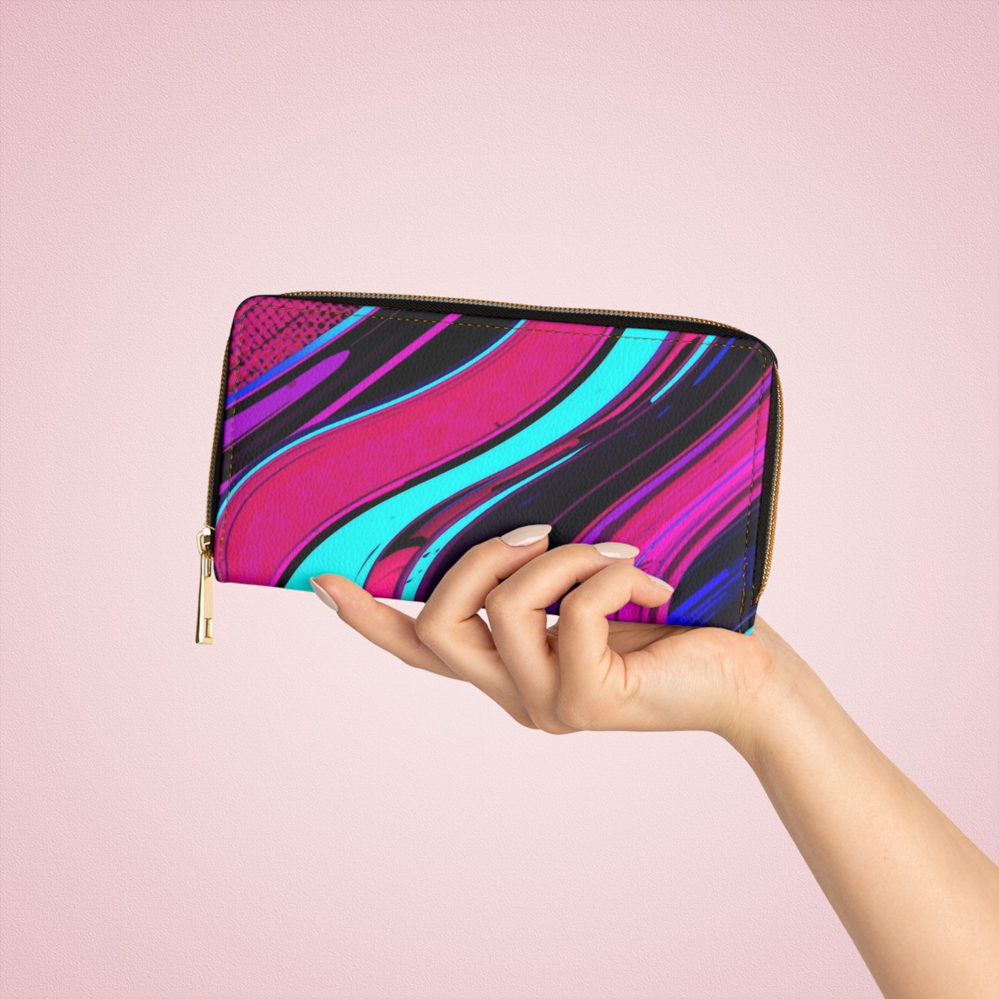 💎✨ Mystical Magic: The Enchanted Zippered Wallet of Elegance & Wonder 🔮💖🌙