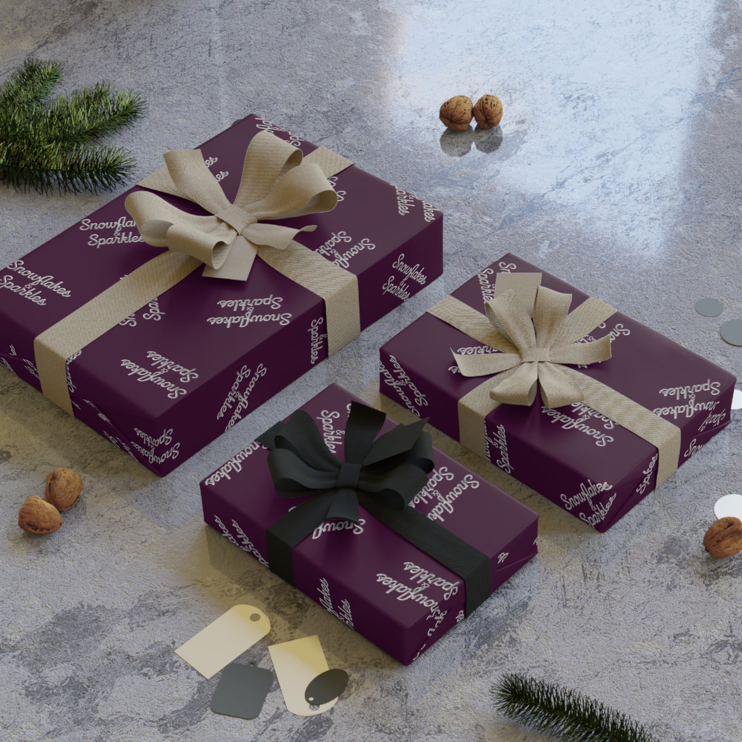 🎄✨ Enchanted Christmas Wrapping Paper – Holiday Magic in Every Fold 🎁❄️🌟