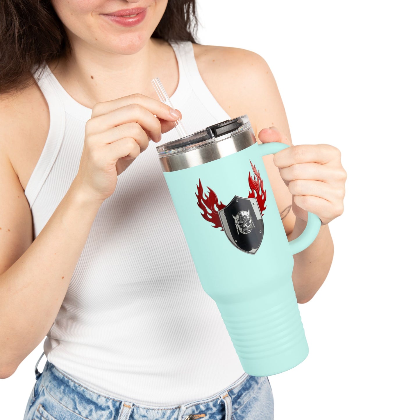 🤍 Enchanted Emblem Travel Tumbler 🤍