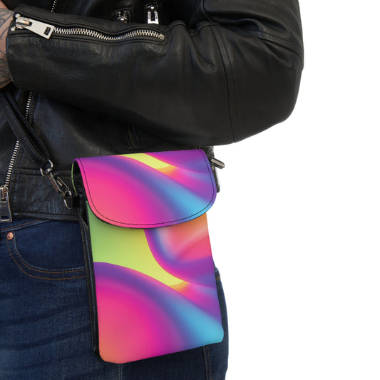 👜🌟 The Razzle-Dazzle Pocket Prism™ Cell Phone Wallet ✨💼🌈