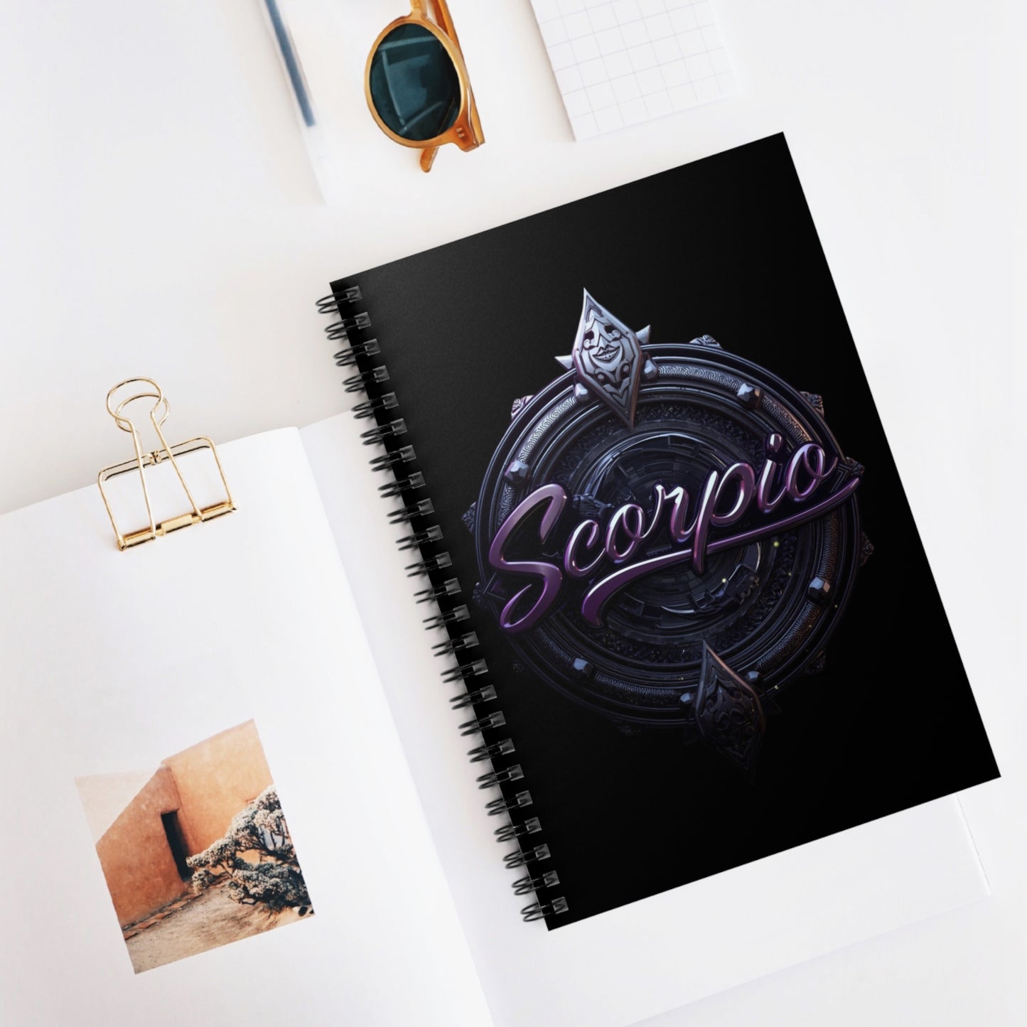 🦂✨ Enchanted Scorpio Zodiac Journal – A Mysterious Notebook for Intuitive Souls & Deep Thinkers ♏📖
