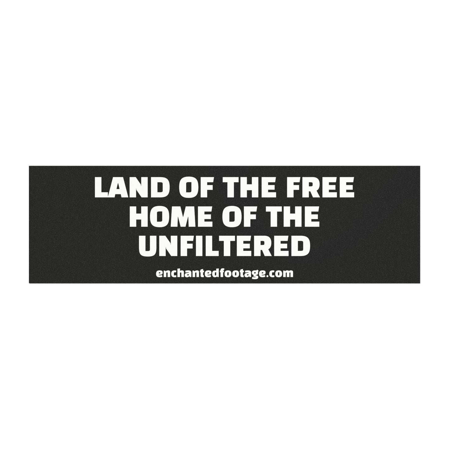 🤍 The Enchanted Statement™ Bumper Sticker | The Enchanted Drive Collection 🤍