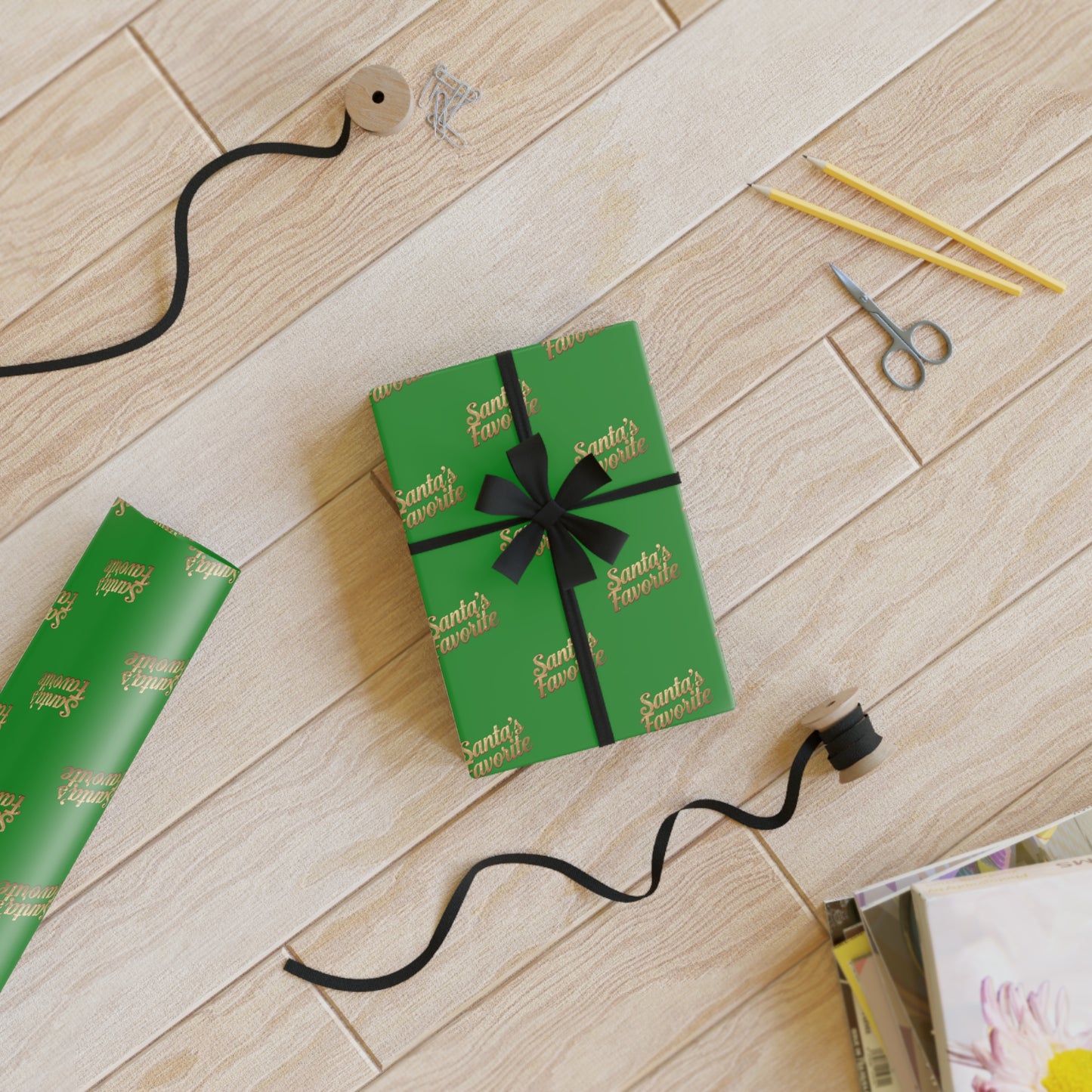 🎄✨ Enchanted Christmas Wrapping Paper – Holiday Magic in Every Fold 🎁❄️🌟