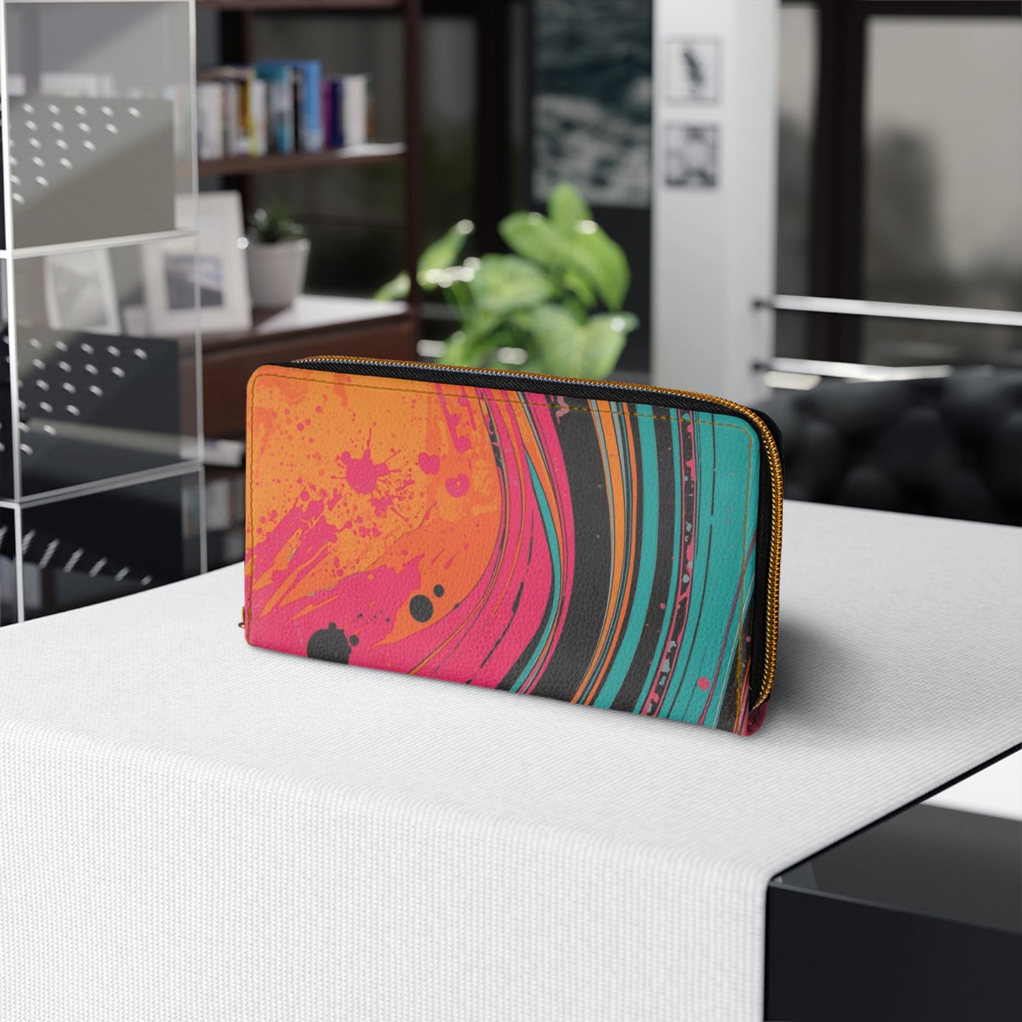 💎✨ Mystical Magic: The Enchanted Zippered Wallet of Elegance & Wonder 🔮💖🌙
