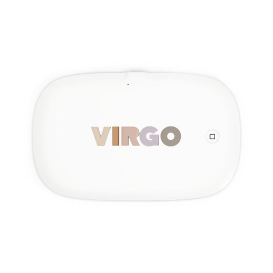 ♍ Aurora UV Phone Sanitizer & Fast Wireless Charging Pad – Virgo Edition 🌙♍