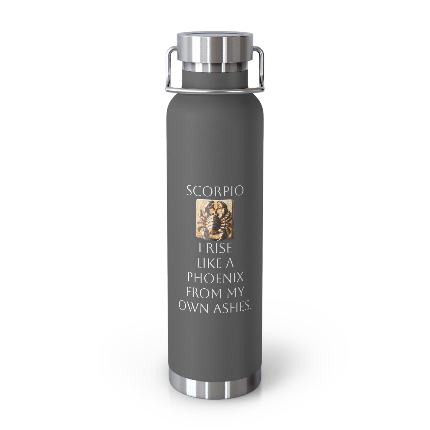 ✨🔮 Enchanted Scorpio Copper Insulated Bottle – 22oz of Temperature Magic! 🔮✨