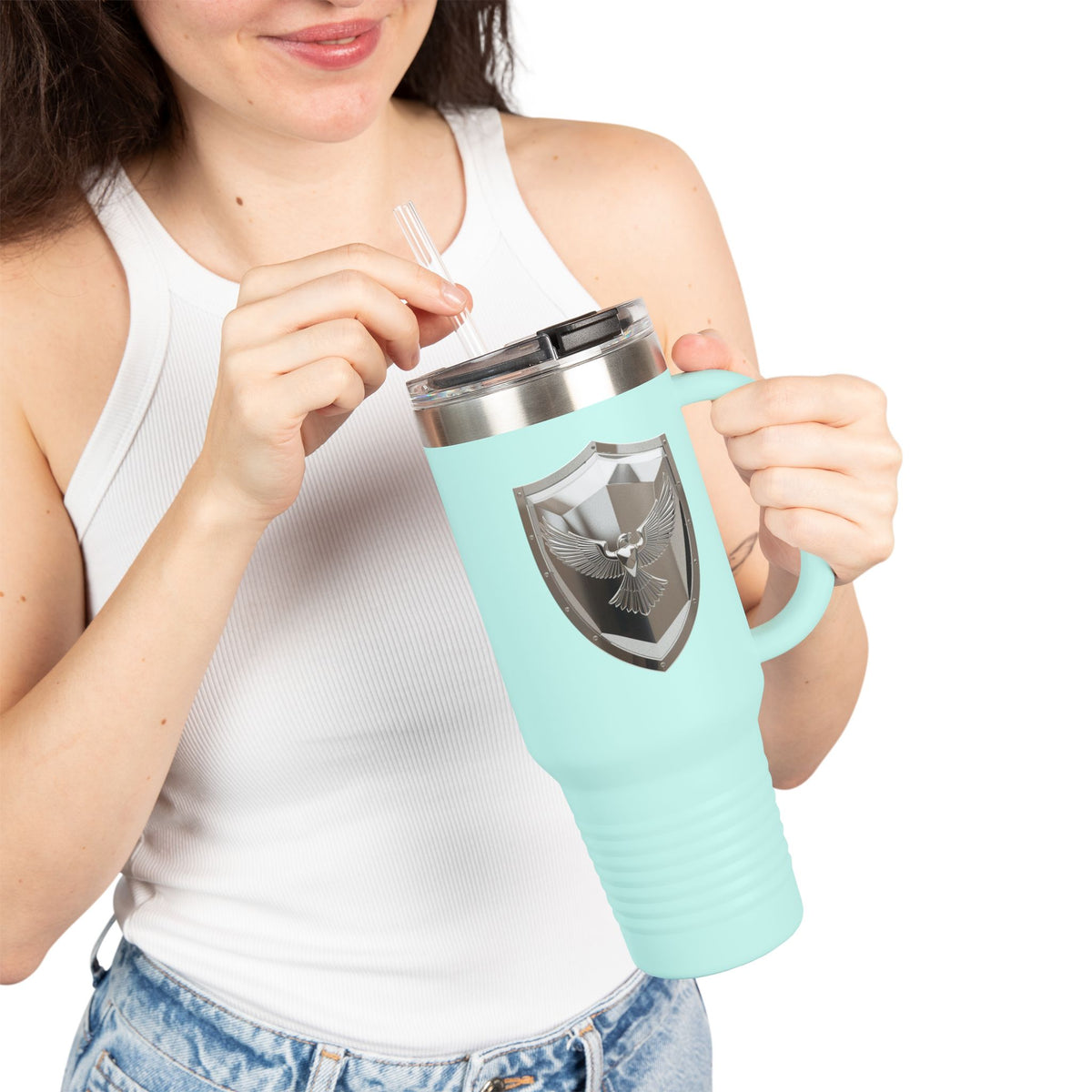 🤍 Enchanted Emblem Travel Tumbler 🤍