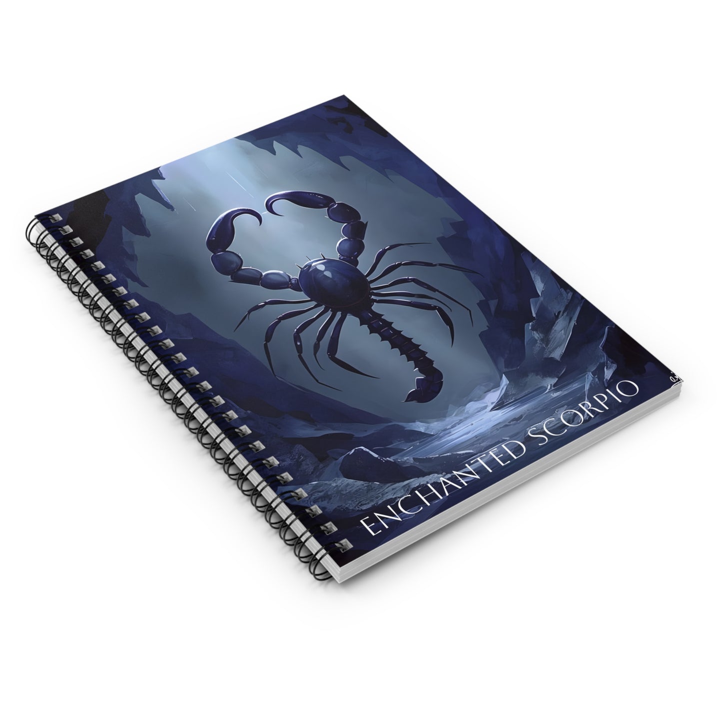 🦂✨ Enchanted Scorpio Zodiac Journal – A Mysterious Notebook for Intuitive Souls & Deep Thinkers ♏📖