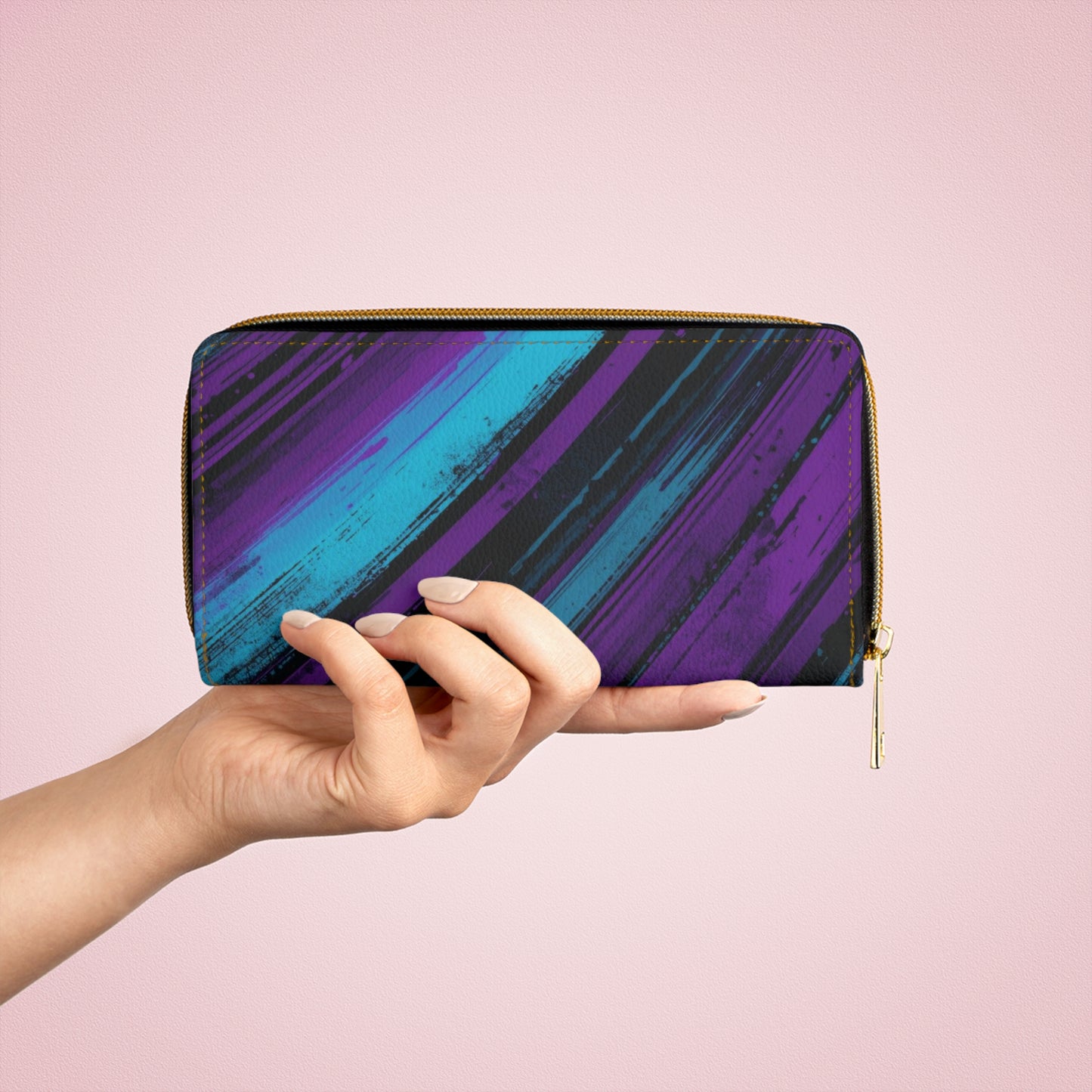 💎✨ Mystical Magic: The Enchanted Zippered Wallet of Elegance & Wonder 🔮💖🌙