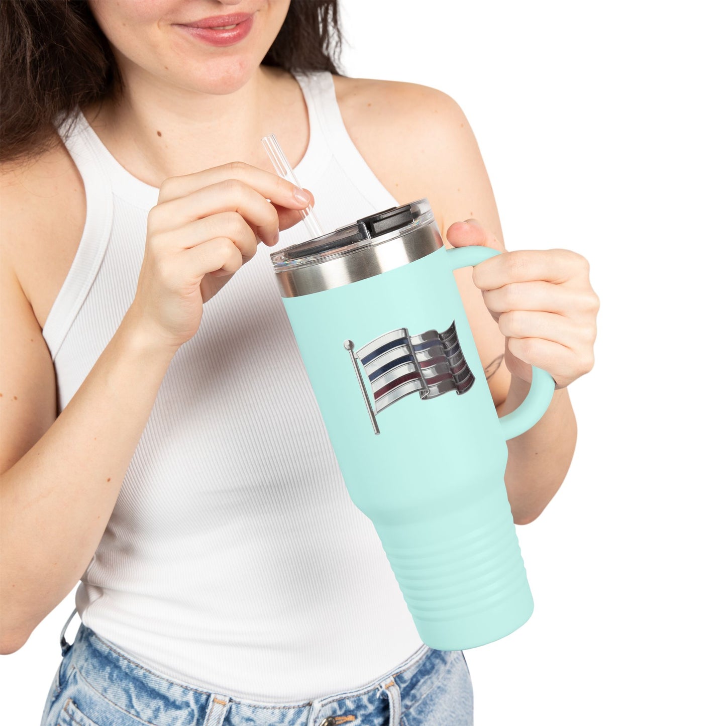 🤍 Enchanted Emblem Travel Tumbler 🤍