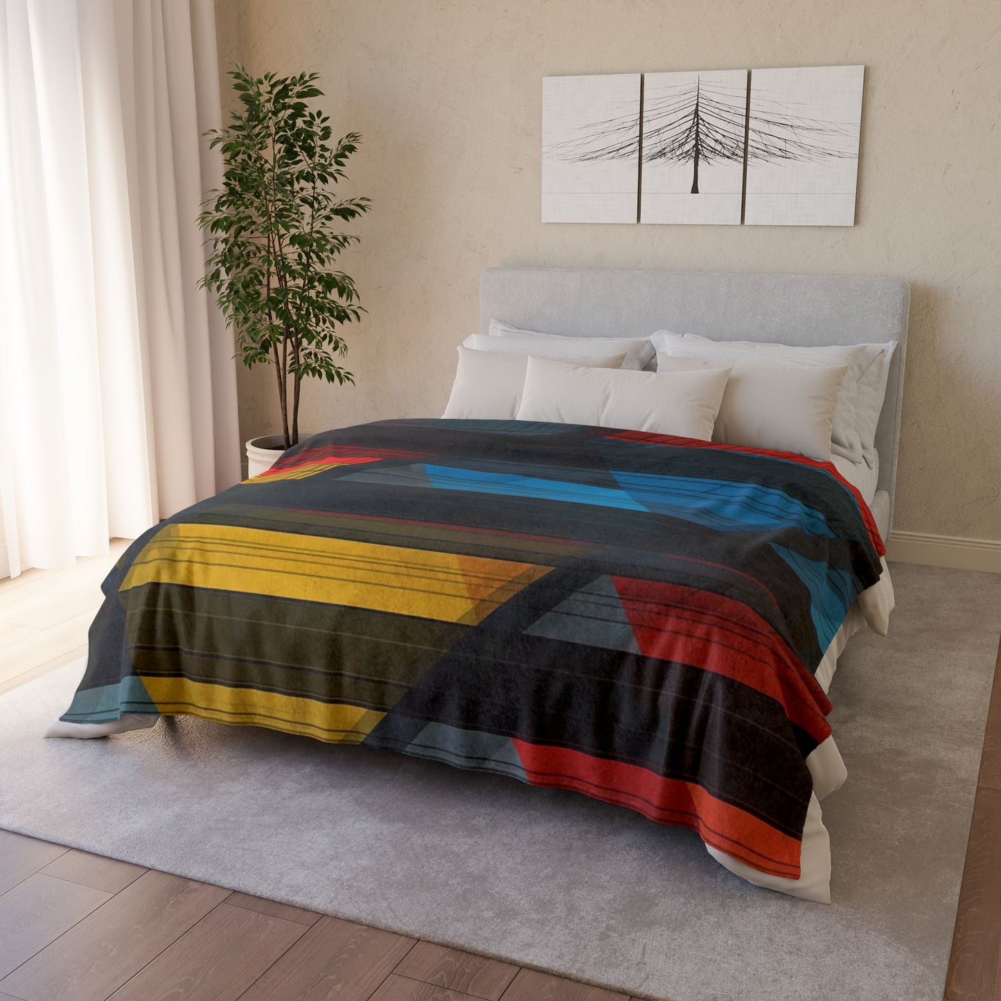 🌙✨ The Enchanted Dreamscape Blanket ✨🌙 Ultra-Soft Cosmic Comfort Throw • Limited One-of-a-Kind Design • 60" × 80"