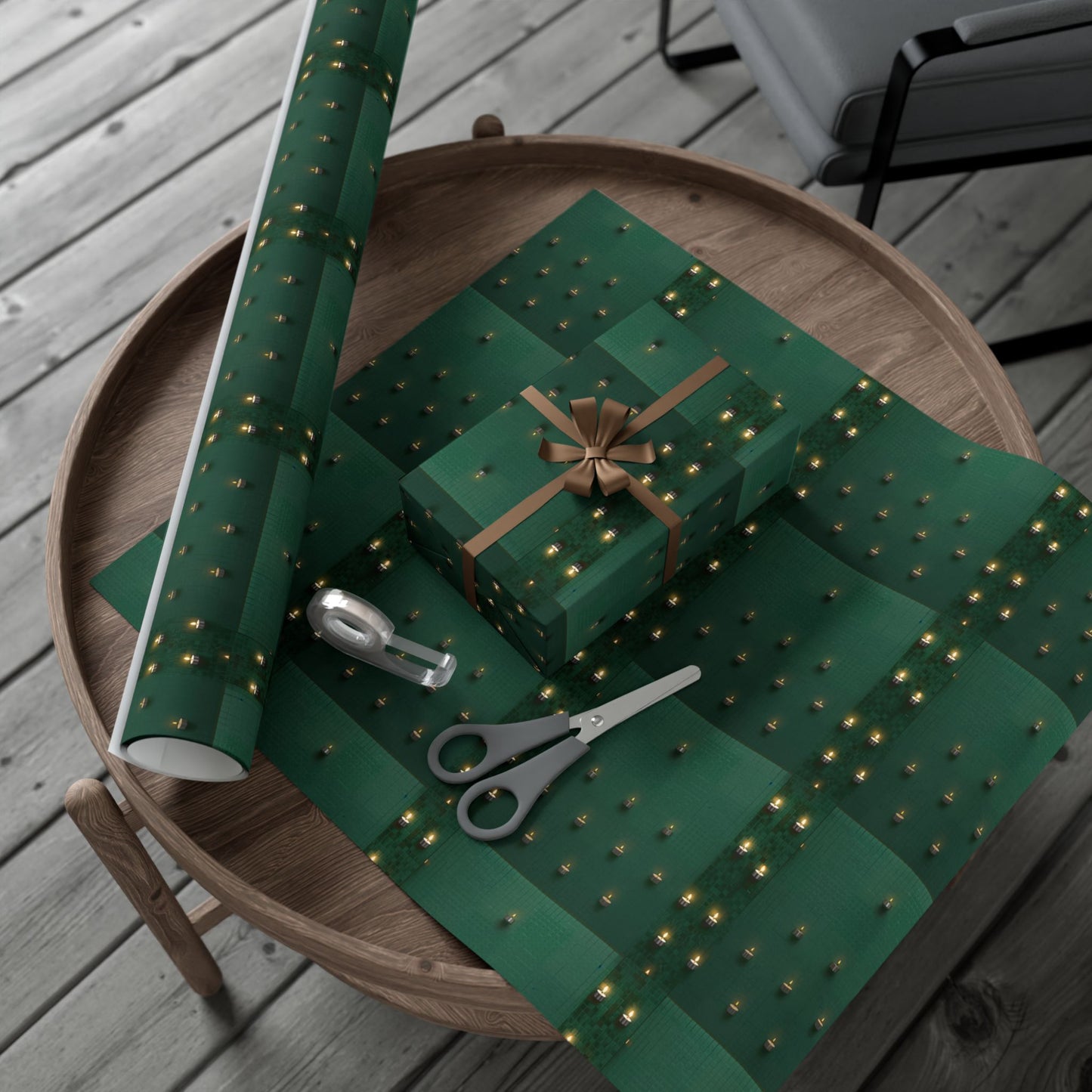 Enchanted Christmas Wrapping Paper – A Holiday Dazzle in Every Fold 🎀✨