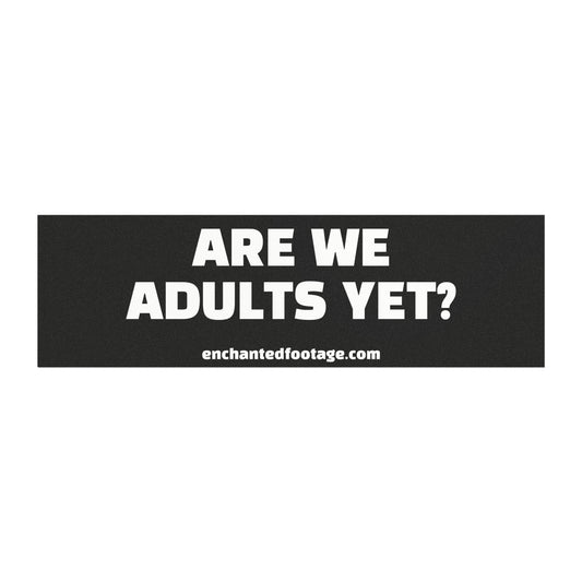 🤍 The Enchanted Statement™ Bumper Sticker | The Enchanted Drive Collection 🤍