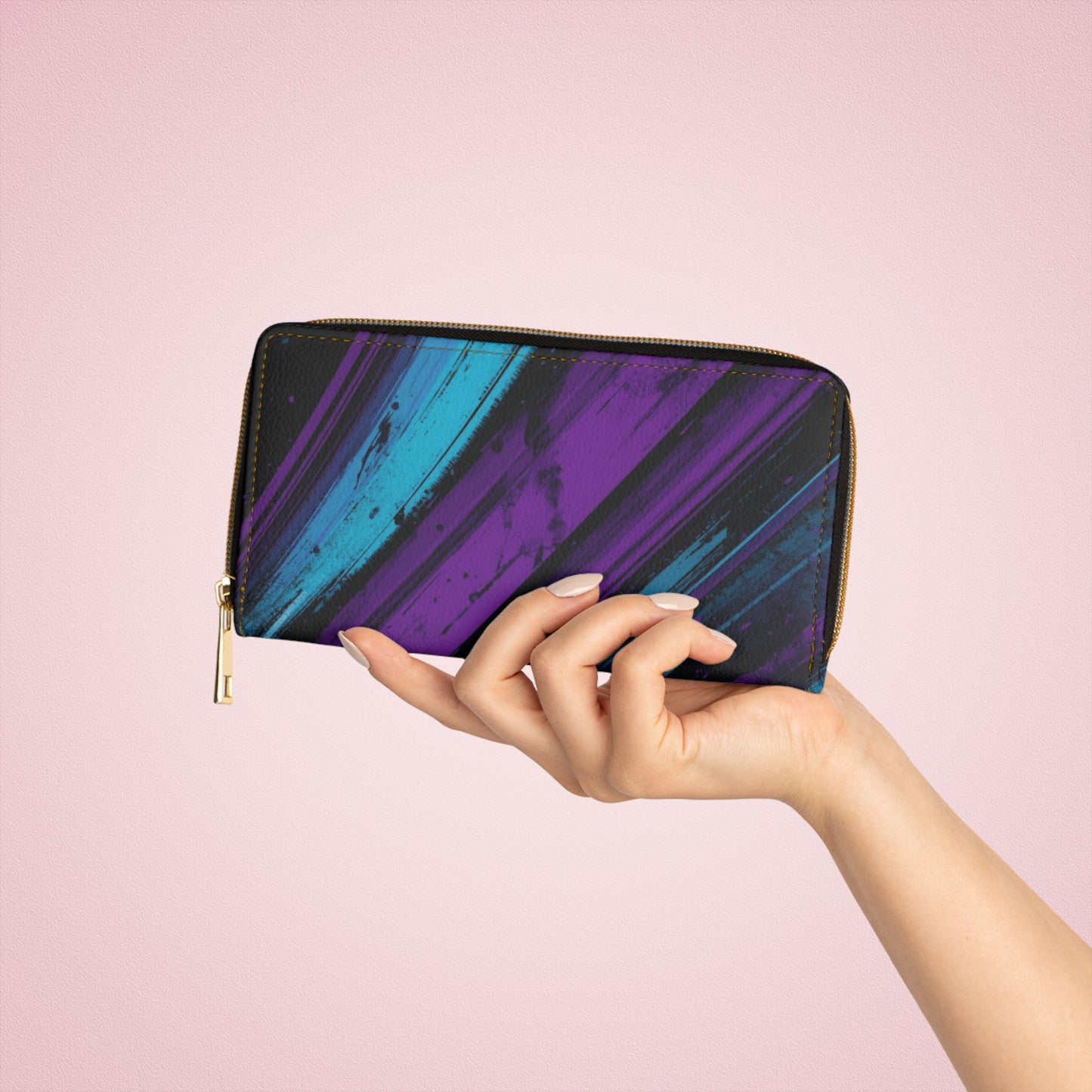 💎✨ Mystical Magic: The Enchanted Zippered Wallet of Elegance & Wonder 🔮💖🌙