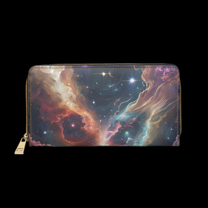 💎✨ Mystical Magic: The Enchanted Zippered Wallet of Elegance & Wonder 🔮💖🌙