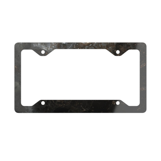 ✨🚗 The Enchanted Drive: Glossed Glory License Plate Frame – Luxury Custom Metal Accent 💎🌙