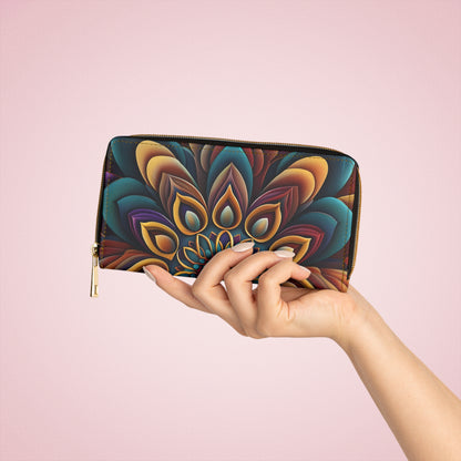 💎✨ Mystical Magic: The Enchanted Zippered Wallet of Elegance & Wonder 🔮💖🌙