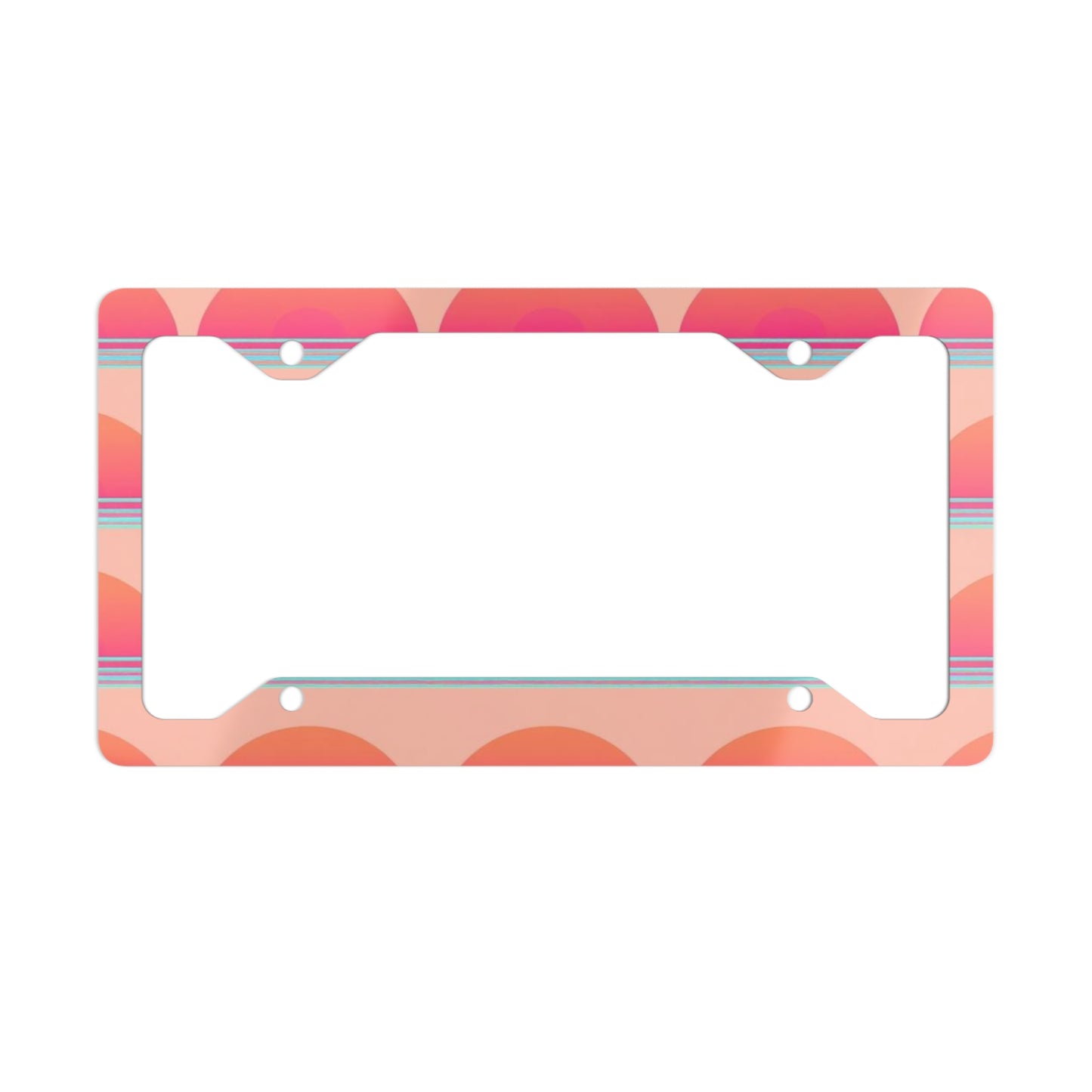 ✨🚗 The Enchanted Drive: Glossed Glory License Plate Frame – Luxury Custom Metal Accent 💎🌙