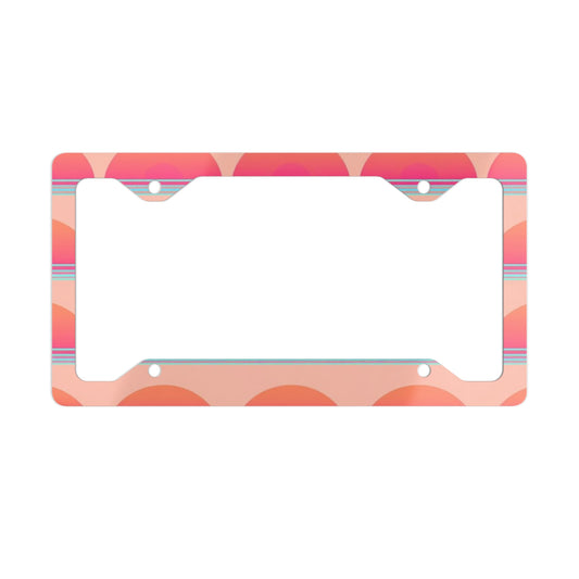 ✨🚗 The Enchanted Drive: Glossed Glory License Plate Frame – Luxury Custom Metal Accent 💎🌙