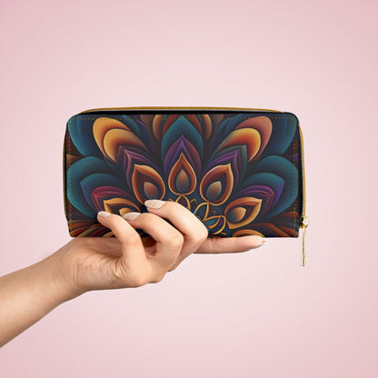 💎✨ Mystical Magic: The Enchanted Zippered Wallet of Elegance & Wonder 🔮💖🌙