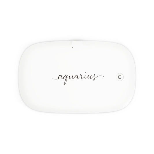 ♒ Aurora UV Phone Sanitizer & Fast Wireless Charging Pad – Aquarius Edition 🌌♒