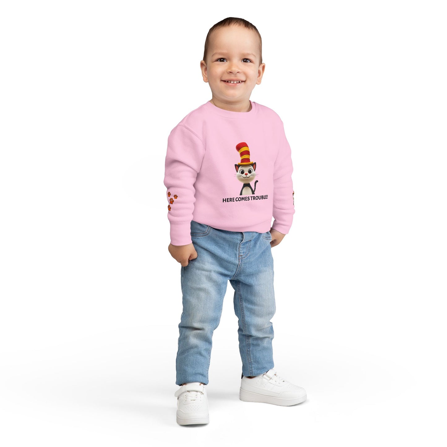 🦄✨ The Enchanted Cozy: One-of-a-Kind Toddler Sweatshirt 🌈🧸