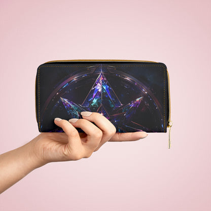 💎✨ Mystical Magic: The Enchanted Zippered Wallet of Elegance & Wonder 🔮💖🌙